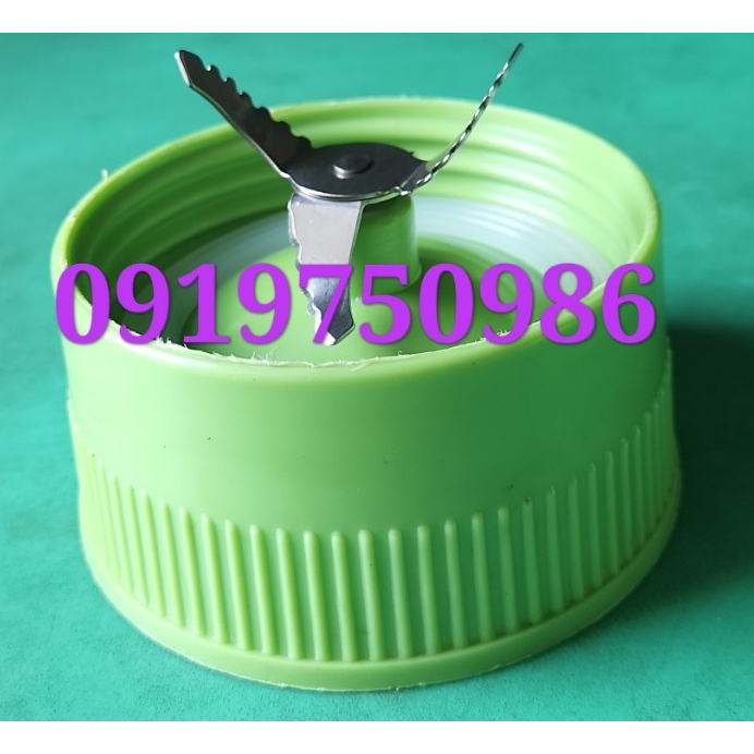 Linh kiện máy xay - dao 4 lưỡi răng cưa jiplai hàng thay thế