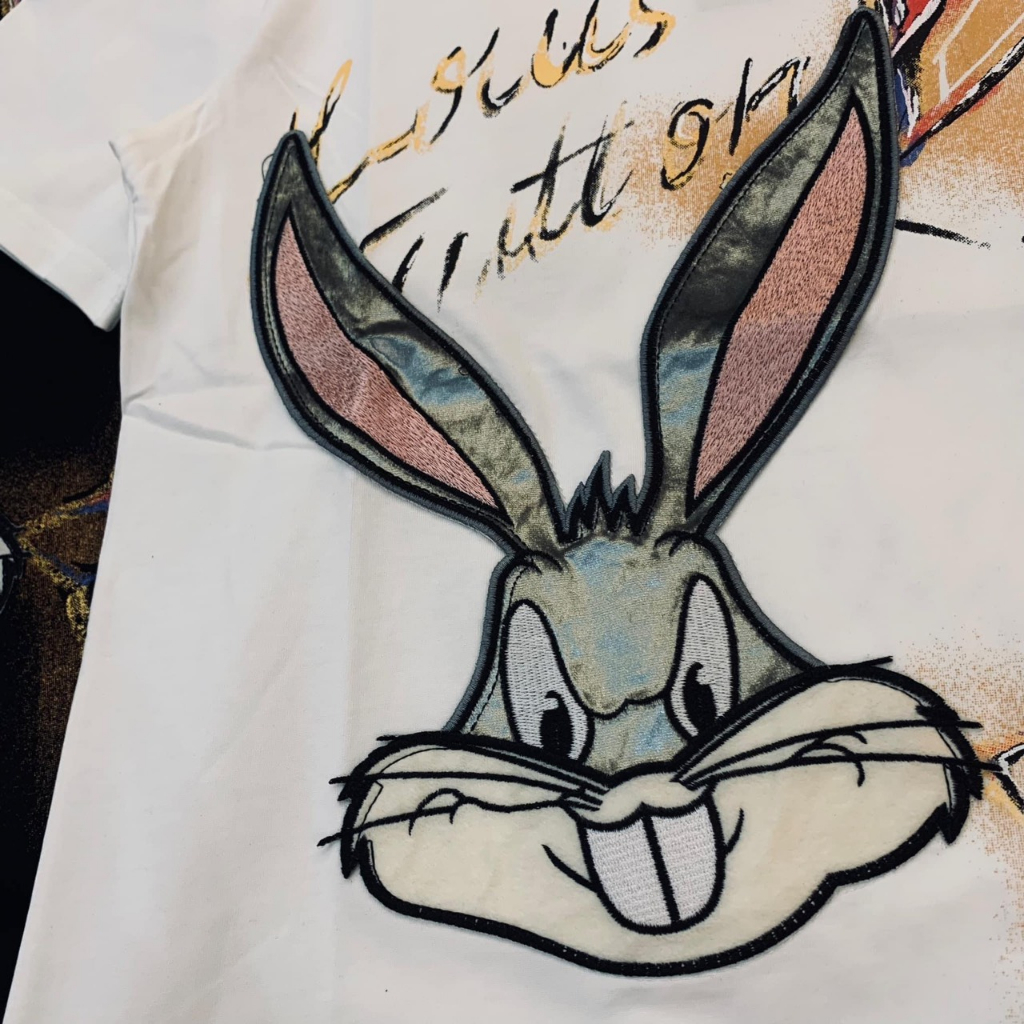 Áo phông nam nữ luntivui thon thỏ ngộc nghĩnh fom chuẩn scap cho cặp đôi 2023 new.