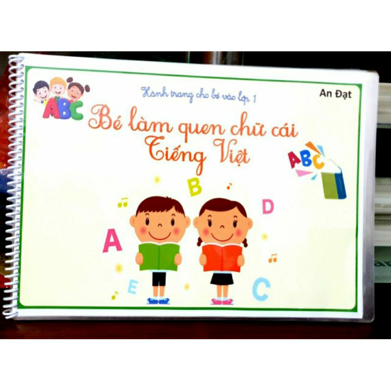 Học liệu bé làm quen chữ cái tiếng việt