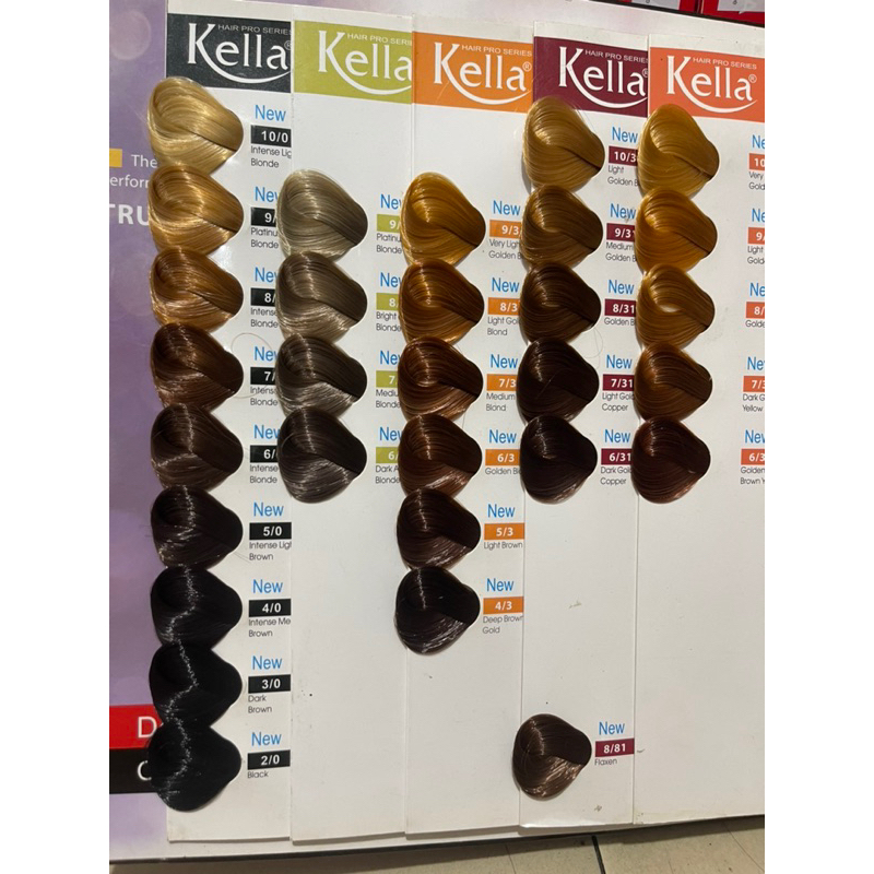 Nhuộm kella với 56 tông màu thời trang giá rẻ cho salon tóc  số lượng nhiều có sắn tại shop