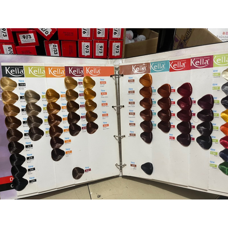 Nhuộm kella với 56 tông màu thời trang giá rẻ cho salon tóc  số lượng nhiều có sắn tại shop