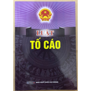 Sách - Luật Tố Cáo (NXB Lao Động bìa mềm)