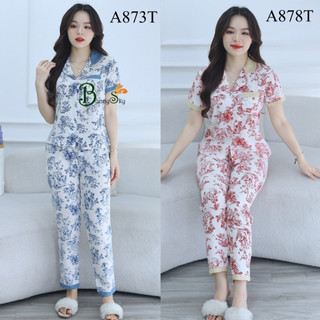 [BunnySky] Đồ bộ pizama lụa, lụa xinh cập bến