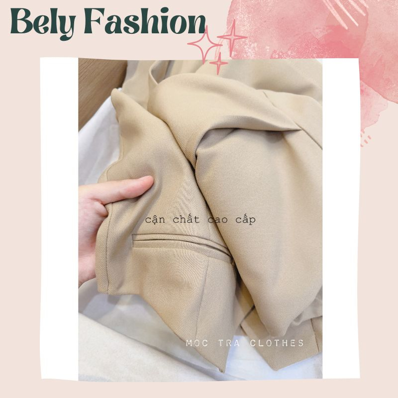 Set Vest Đùi, Set Gile kèm quần sooc thanh lịch sang chảnh được thiết kế bởi V06 Bely Fashion