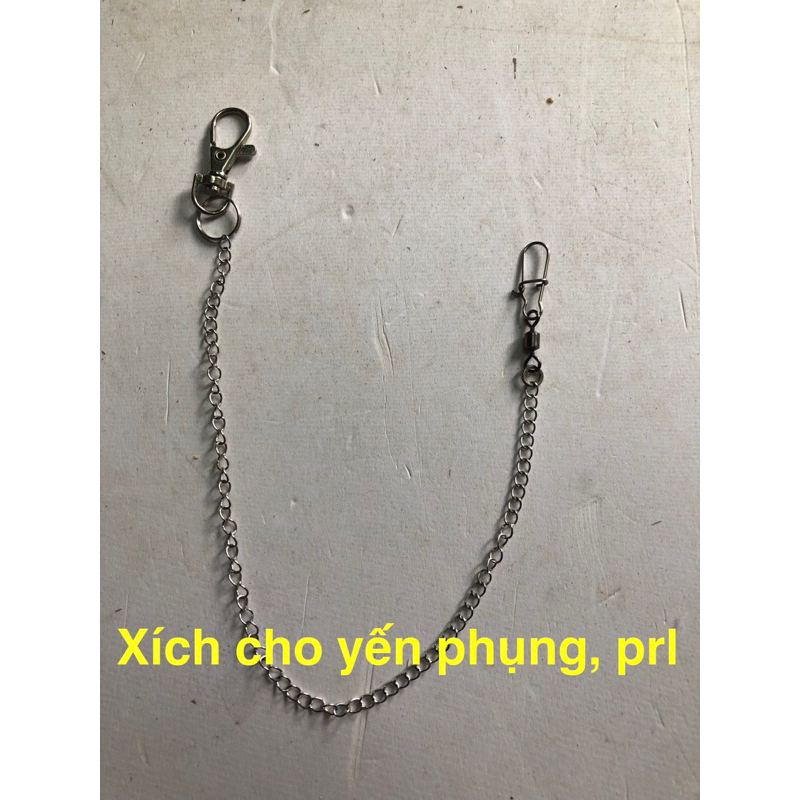 Xích Chân Vẹt Chống Xoắn dài 25 - 45 cm