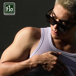 Áo ba lỗ FLO MENSWEAR ver1 chất liệu thun gân form body, áo tanktop nam thoáng mát