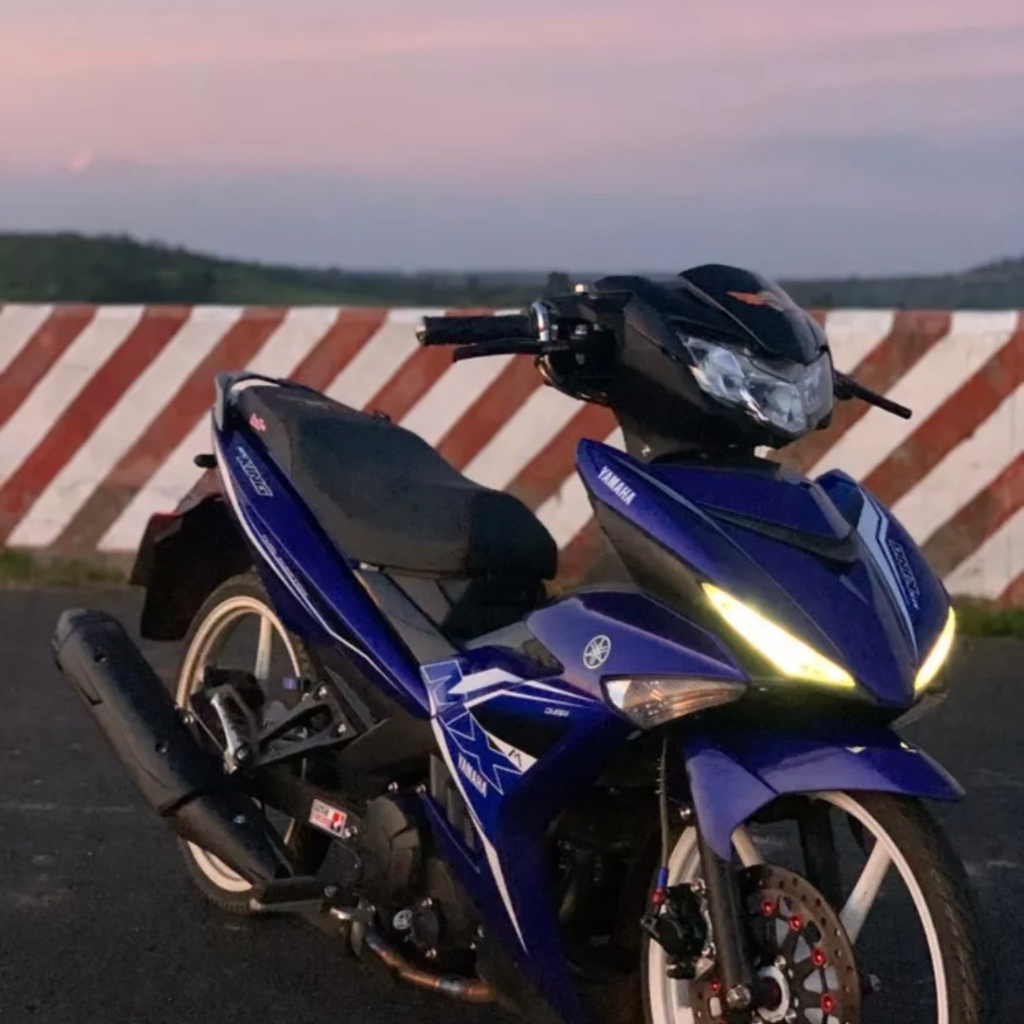 Cụm đèn pha Ex150 2019 gắn Ex150 2015 sài đồng hồ zin