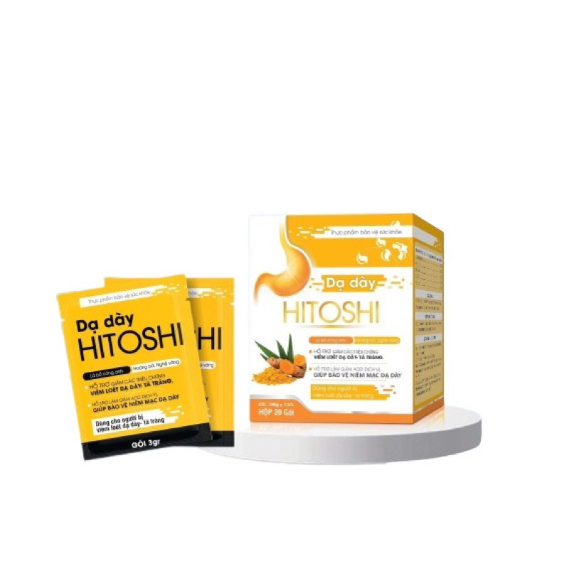 An Dạ Hitoshi bảo vệ hỗ trợ làm giảm Acid dịch vị, giảm đau rát vùng thượng vị, hang vị, ợ chua