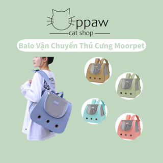 Balo thú cưng Moorpet lưới thoáng khí - Balo vận chuyển chó mèo size lớn