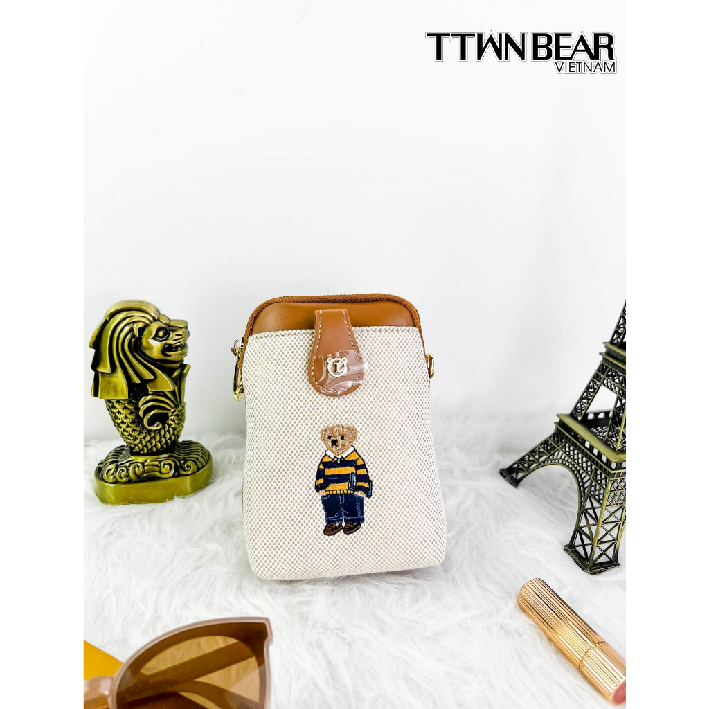Ví TT2427 cầm tay nữ TTWN BEAR đẹp, sang trọng và chất lượng