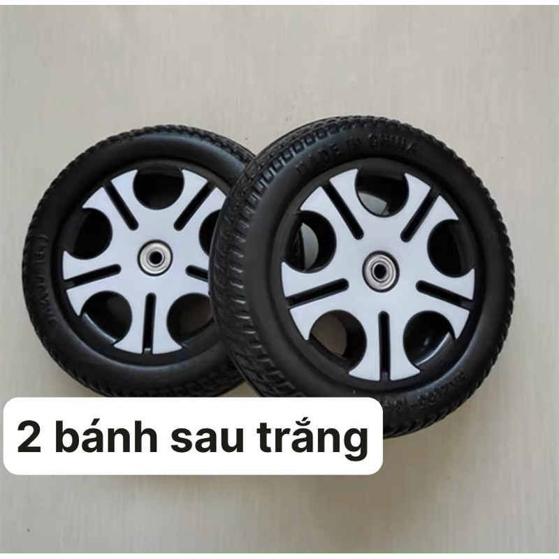 BX01-Bộ bánh xe cho xe đạp 3 bánh trẻ em thay thế