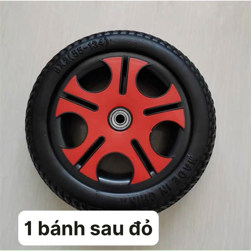 BX01-Bộ bánh xe cho xe đạp 3 bánh trẻ em thay thế