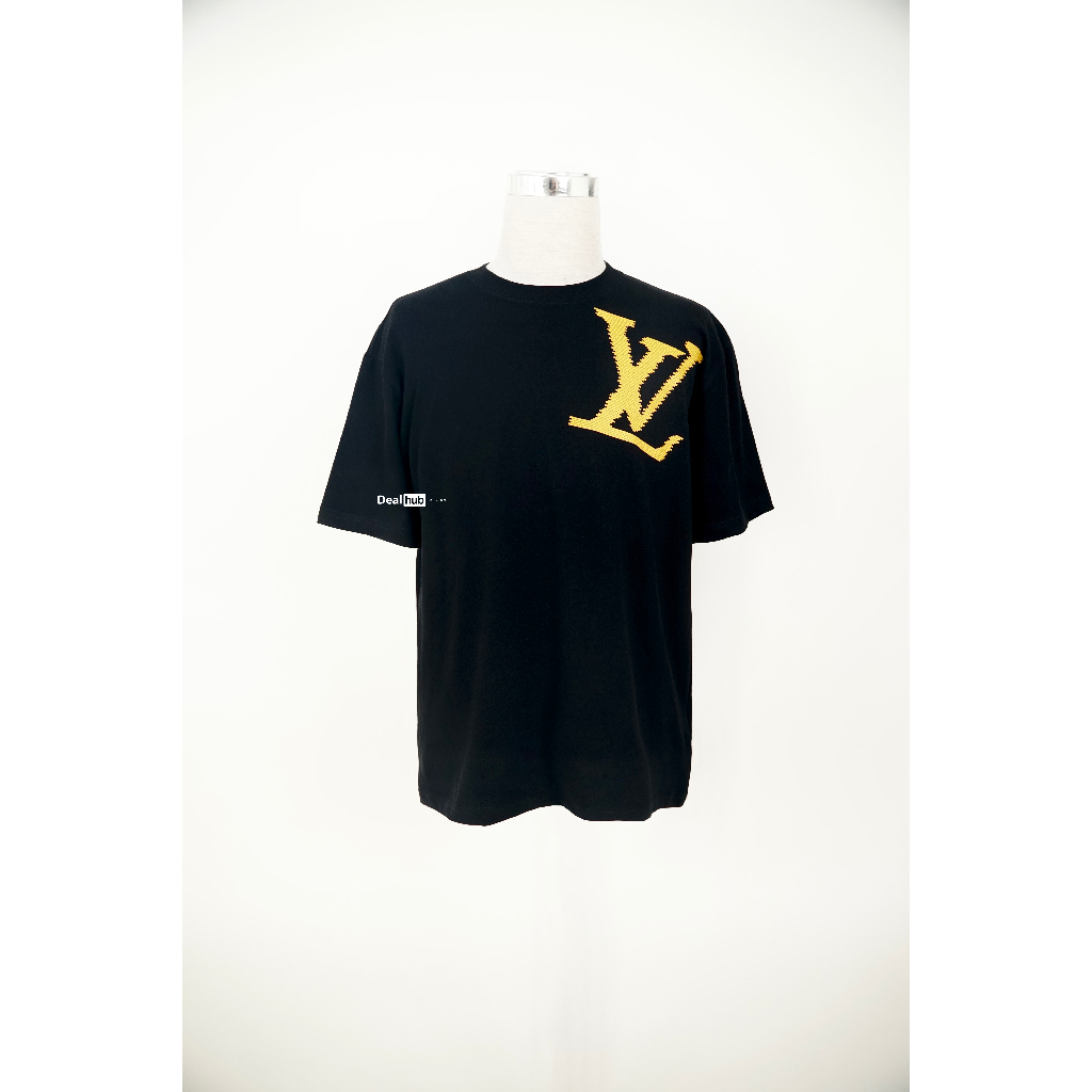 Áo Thun L.ouis V.uitton Brick Printed L.V008