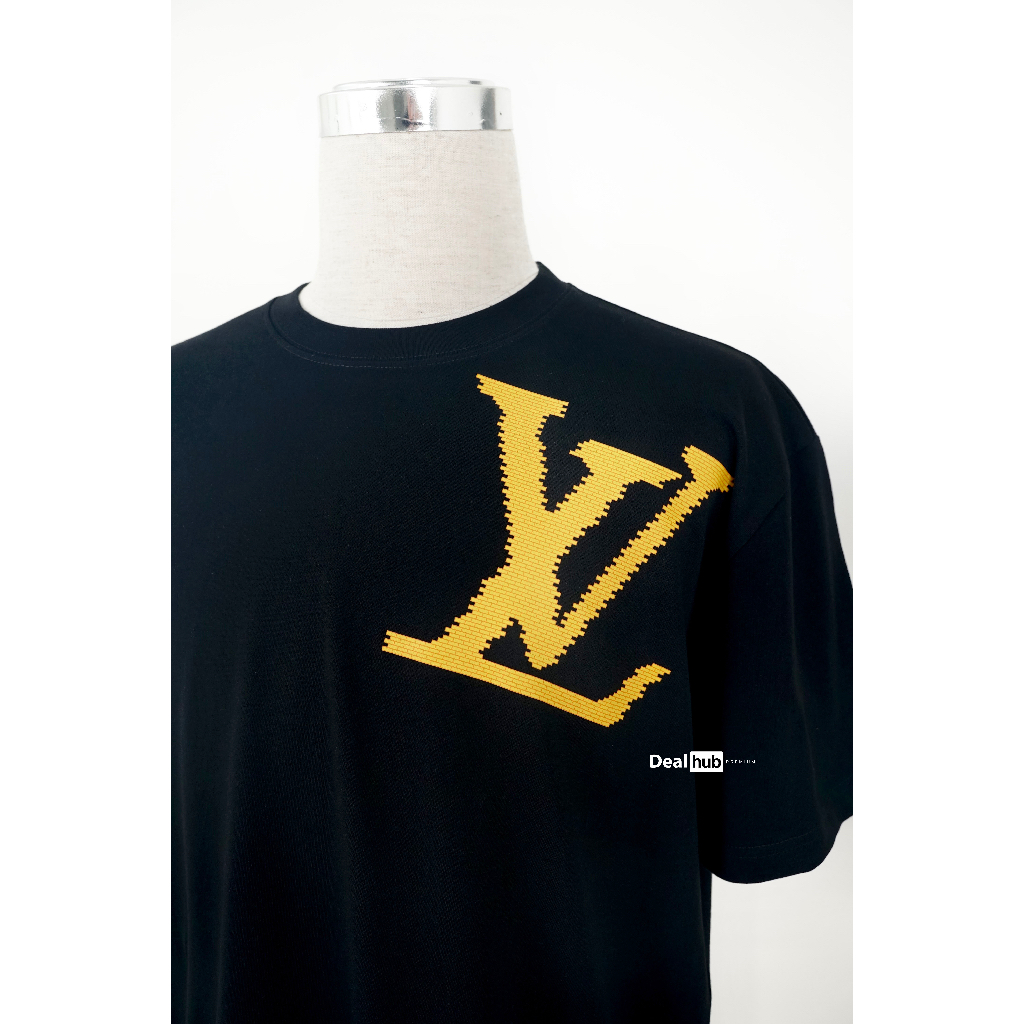 Áo Thun L.ouis V.uitton Brick Printed L.V008