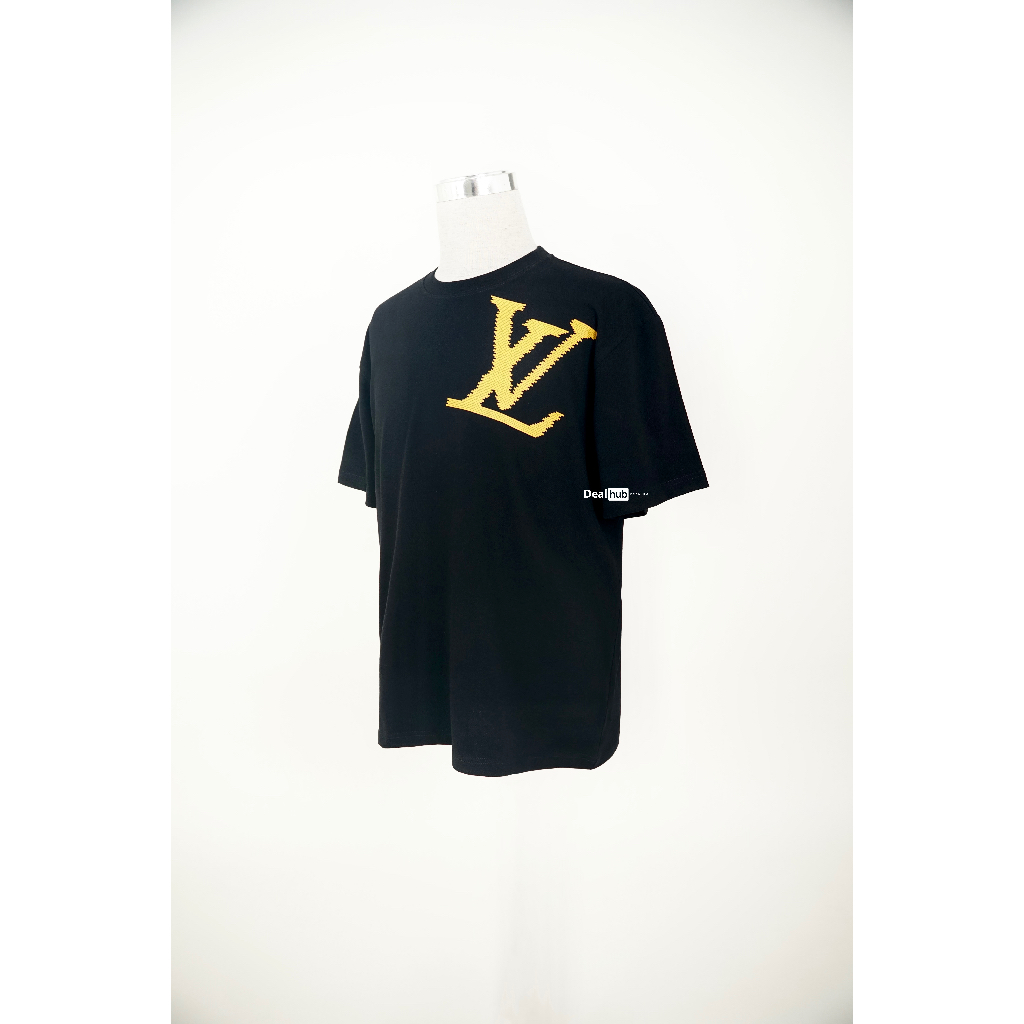 Áo Thun L.ouis V.uitton Brick Printed L.V008