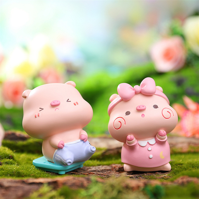 1 Mô hình Heo Piyo & Yopi Home