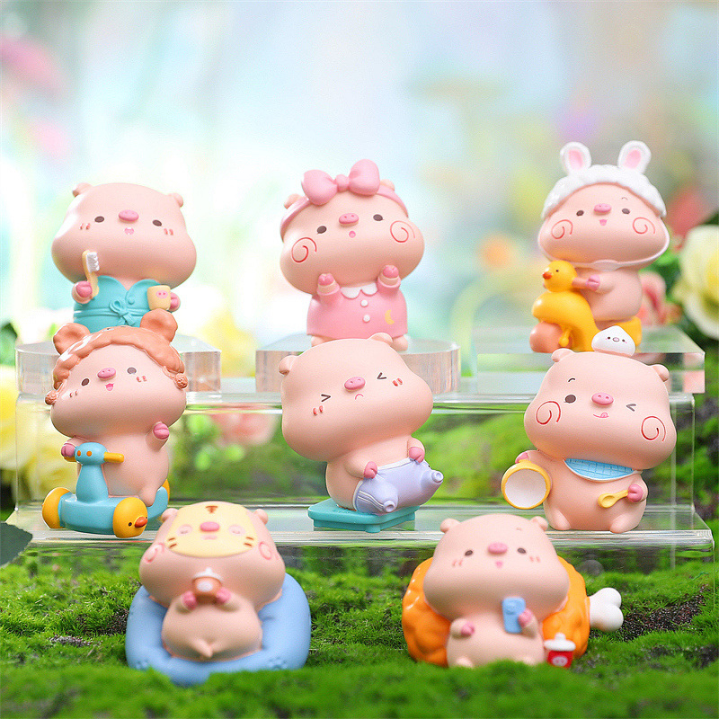 1 Mô hình Heo Piyo & Yopi Home
