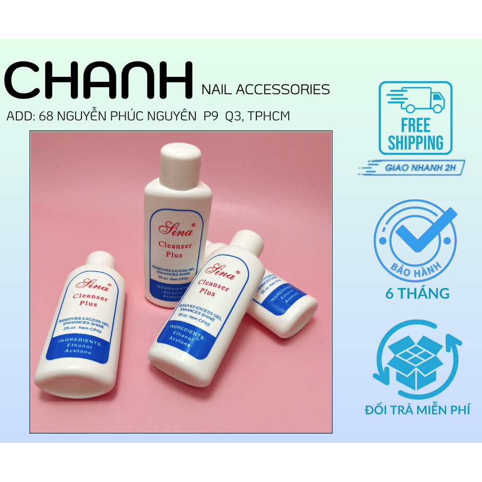 Nước Lau Gel Sina  - Cồn Thơm Lau Gel 60ml