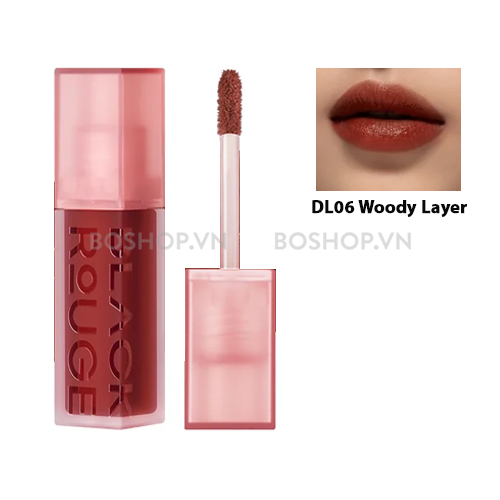 Son Kem Lì Black Rouge Double Layer Over Velvet Ver1+ Ver2 4g