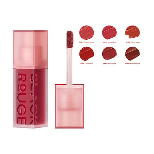 Son Kem Lì Black Rouge Double Layer Over Velvet Ver1+ Ver2 4g