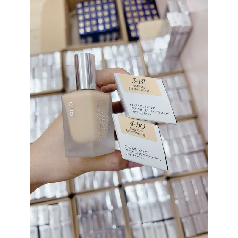 Kem nền Clio Kill Cover Founwear Foundation