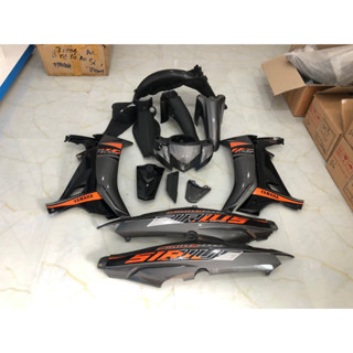 bộ dàn áo sirius màu xám đen, ốp đầu pha si to, dè trước kiểu zin, kèm tem hàng 1/1.