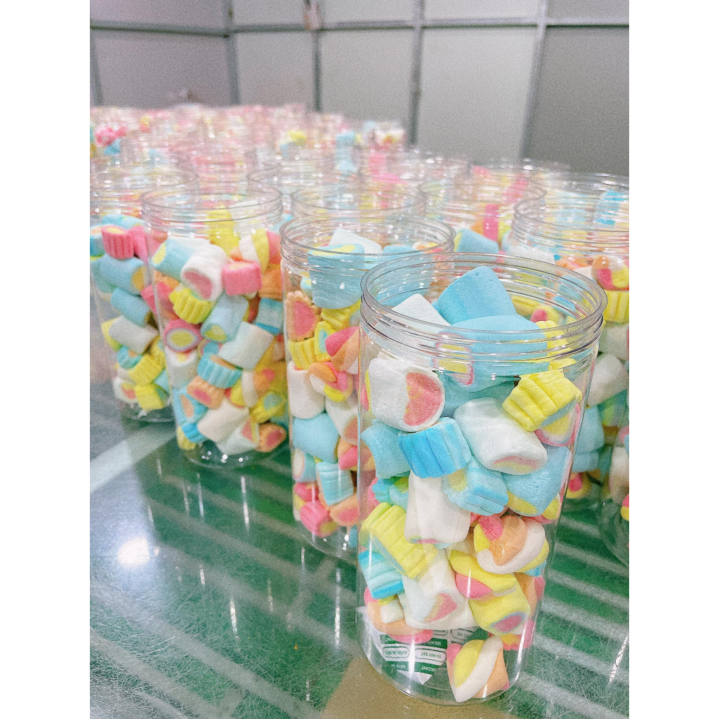 Kẹo Bông Sữa Marshmallow 250g 𝐅𝐫𝐞𝐞𝐒𝐡𝐢𝐩  Bé Trùm Food Kẹo bông gòn