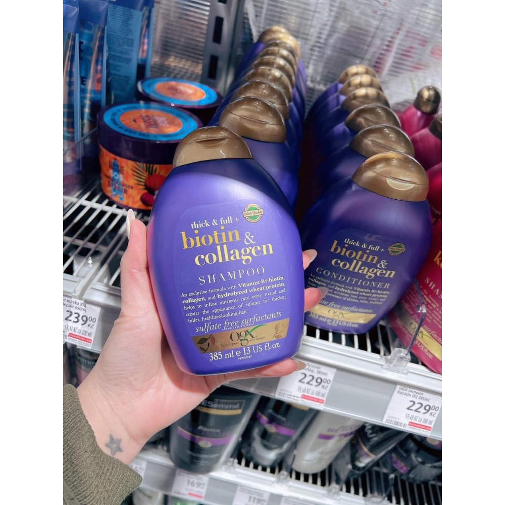 Cặp dầu gội biotin