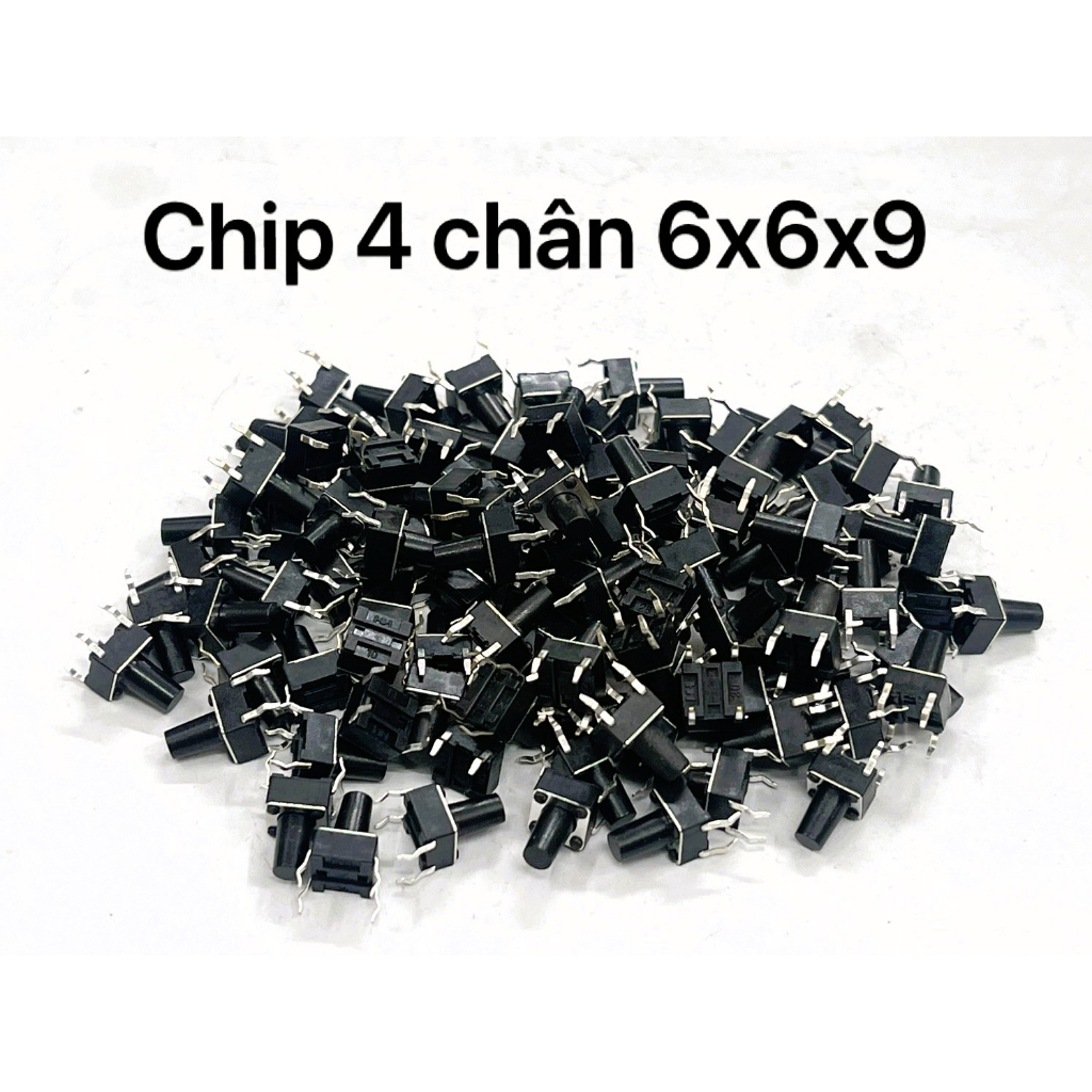 Combo 50 công tắc chíp nhấn 4 chân