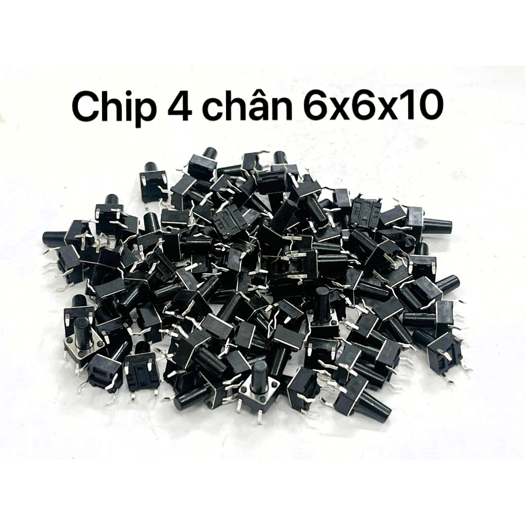 Combo 50 công tắc chíp nhấn 4 chân