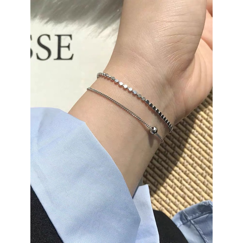 Dilys Bracelet | Vòng tay Dilys layer hạt tròn nữ tính