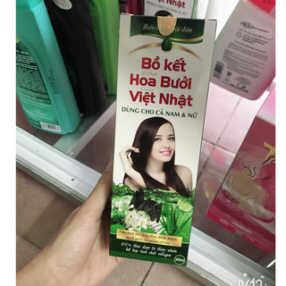 Dầu Gội Thảo Dược Bồ Kết Hoa Bưởi Việt Nhật 300ml