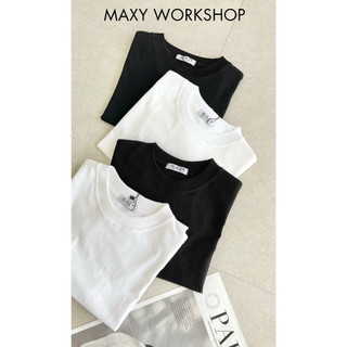 Áo thun nữ cổ tròn Basic Tee Maxy Workshop