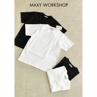 Áo thun nữ cổ tròn Basic Tee Maxy Workshop