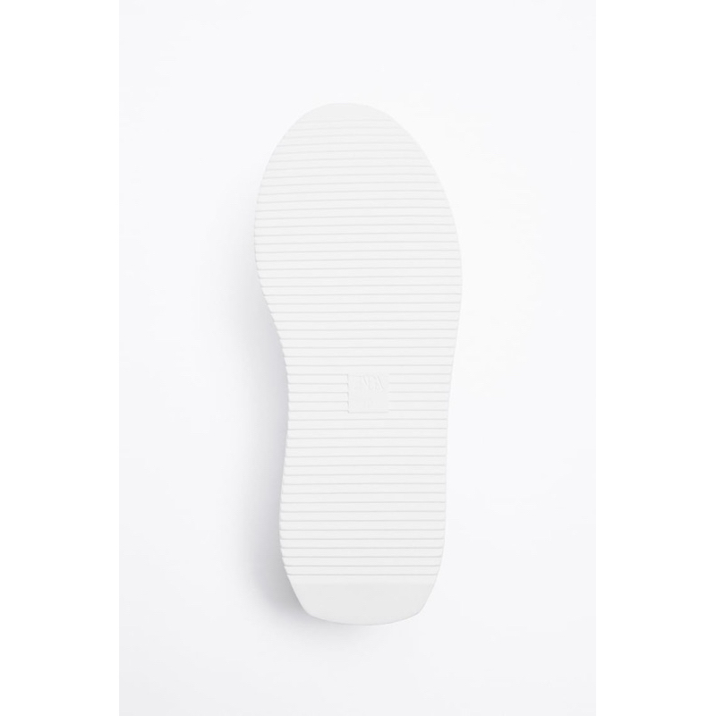 Giày thể thao màu trắng Zara authentic CHUNKY size 41