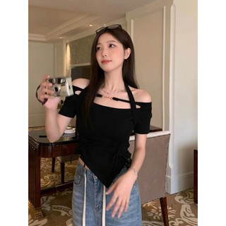 Áo cổ trong vạt chéo