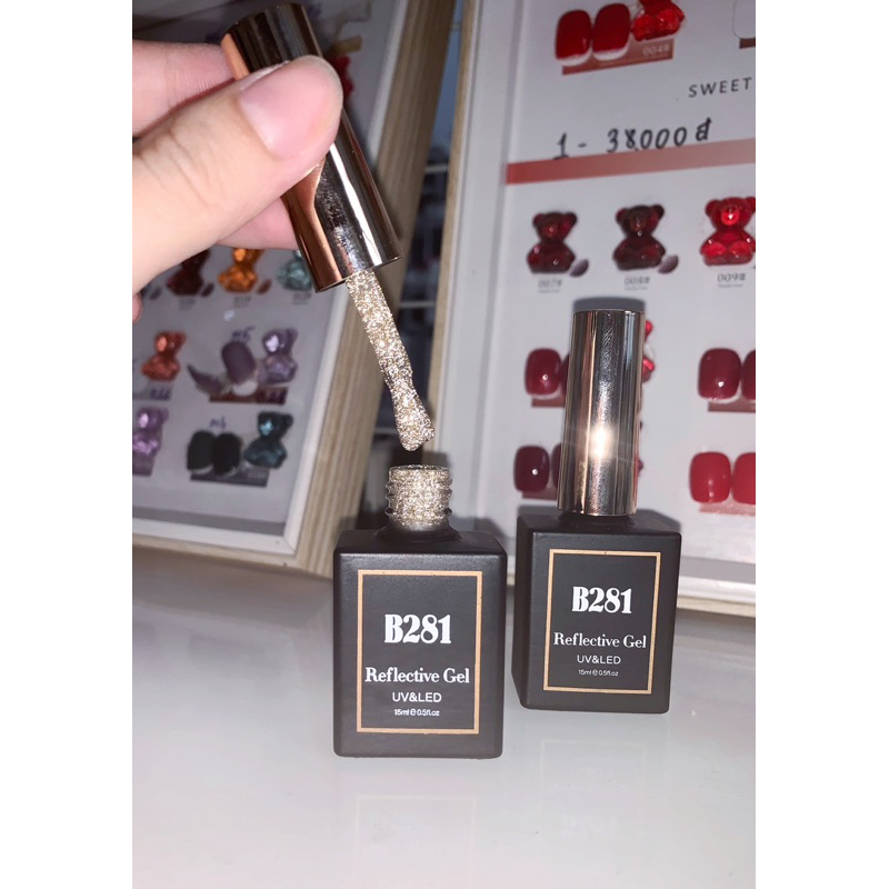 Sơn flash vàng bạc B281