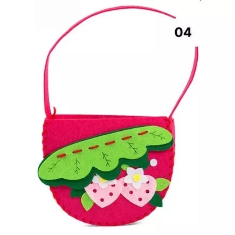 Túi băng vải nỉ  có  chi tiết rời  giúp trẻ rèn kỹ năng cơ bản