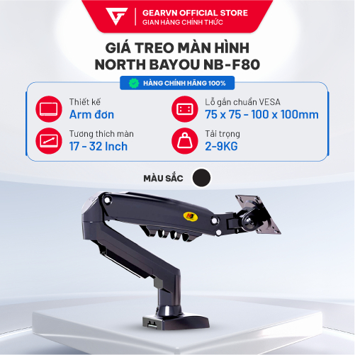 Giá treo màn hình máy tính North Bayou NB-F80 | BigBuy360 - bigbuy360.vn
