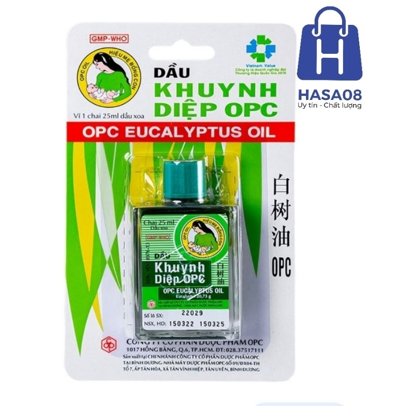 DẦU KHUYNH DIỆP OPC CHAI 25ML  Hàng Chính Hãng