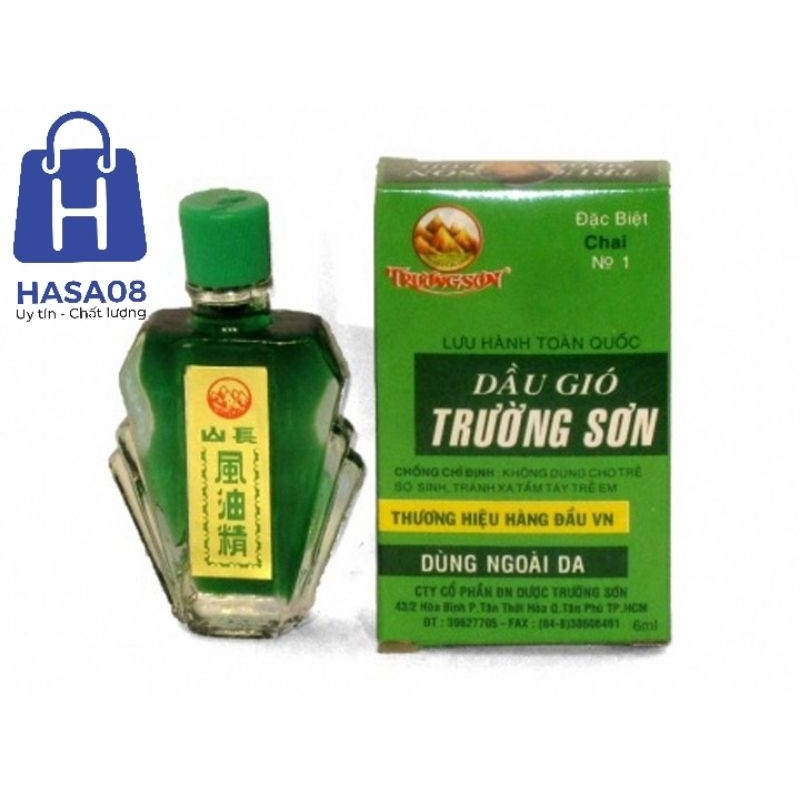 DẦU GIÓ TRƯỜNG SƠN CHAI 6ML ( Hàng Chính Hãng)