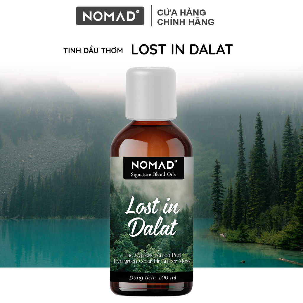 Tinh Dầu Hương Thông Xanh Nomad Lost In Dalat Signature Blend Oils