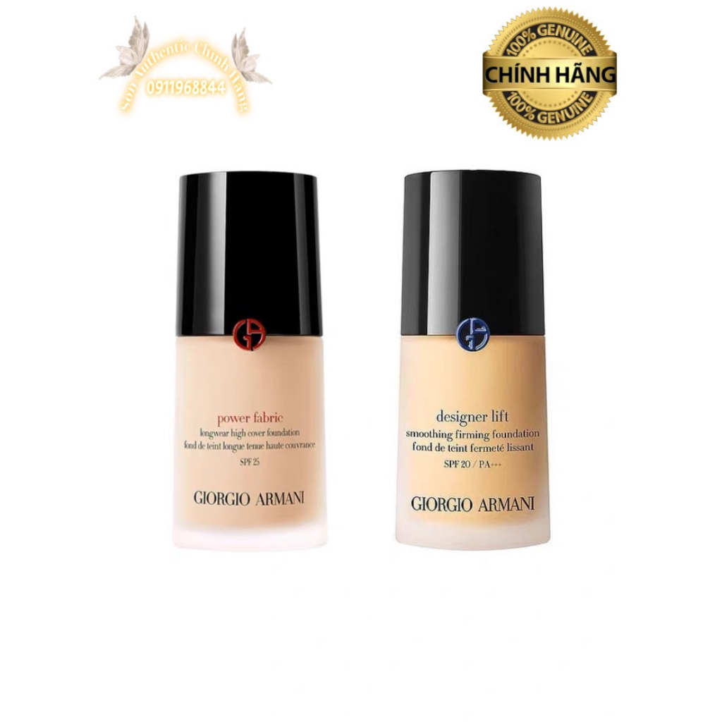 Kem nền GIORGIO ARMANI - Luminous Silk foundation kem che khuyết điểm, kem tạo khối kiềm dầu
