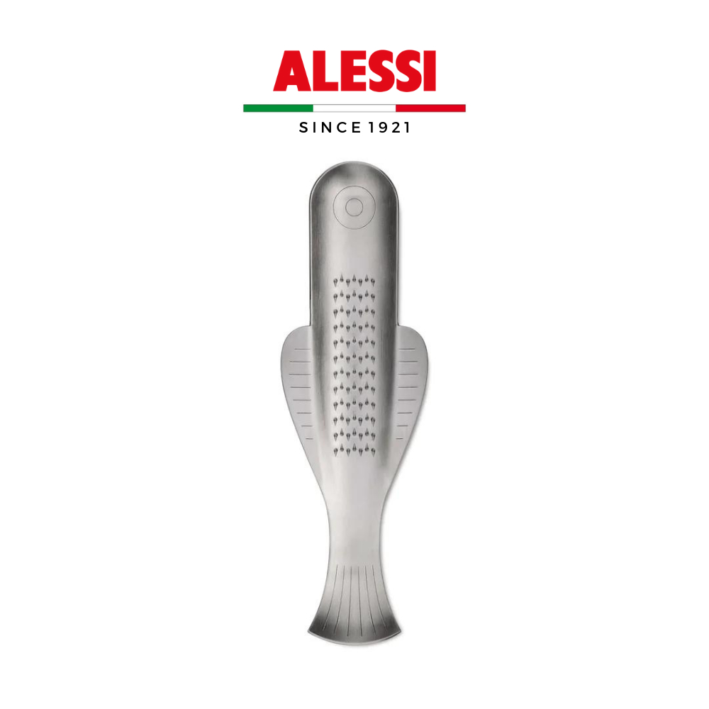 Dụng cụ bào gừng/gọt vỏ thép không gỉ ALESSI BOGA SFRIDO - Hàng chính hãng