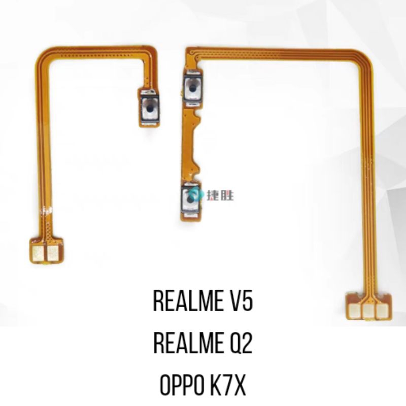 Cáp Nguồn Volum Âm Lượng Realme V5 , Realme Q2 , Oppo K7X
