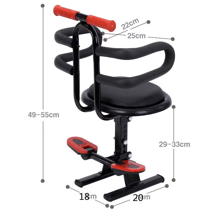 Ghế Ngồi Nâng Hạ cho bé Đi Xe Tay Ga , Xe điện có Tay Vịn Baby Seat