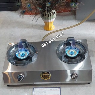 Bếp khè 2 lò kiêng đúc nguyên khối siêu bền KIFA