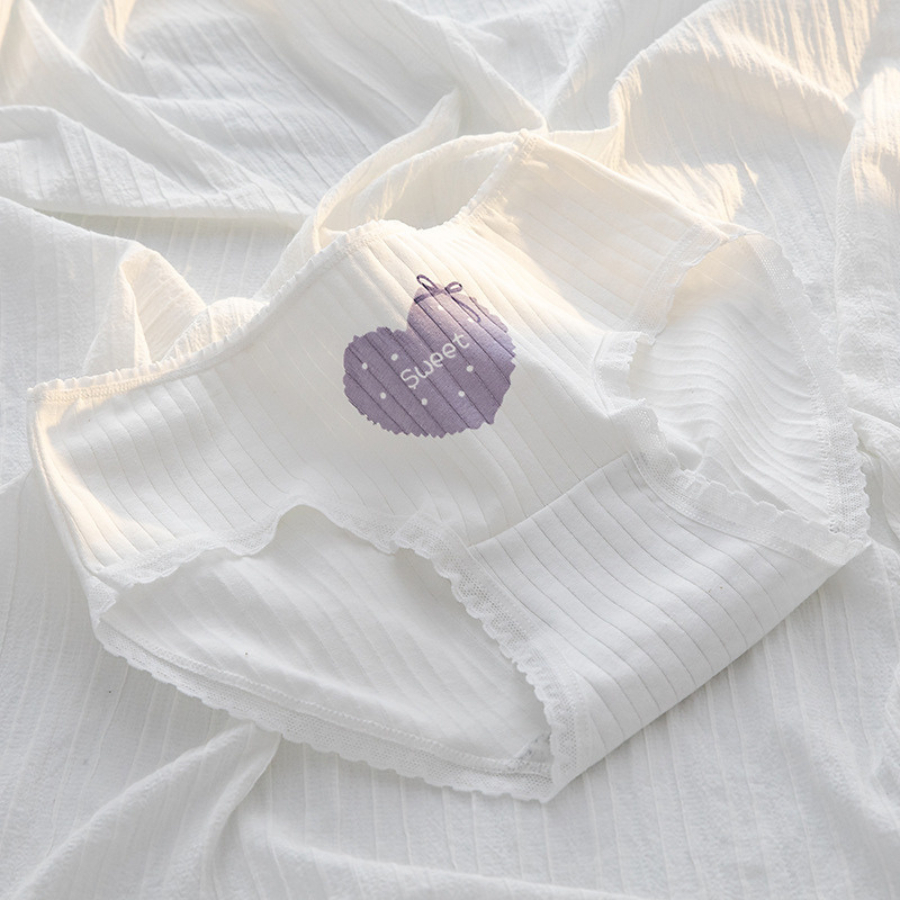 Quần Lót Nữ Cotton Cao Cấp Họa Tiết Nơ Xinh Đáng Yêu Co Dãn 4 Chiều DORIS Q04