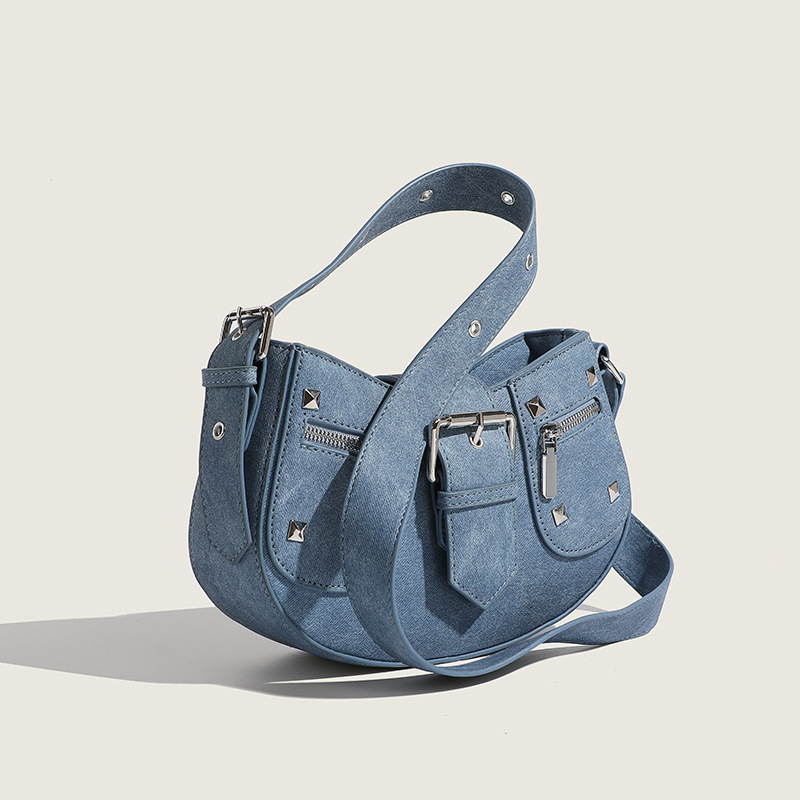 Faya - Túi xách T2074 kẹp nách phối jean cá tính