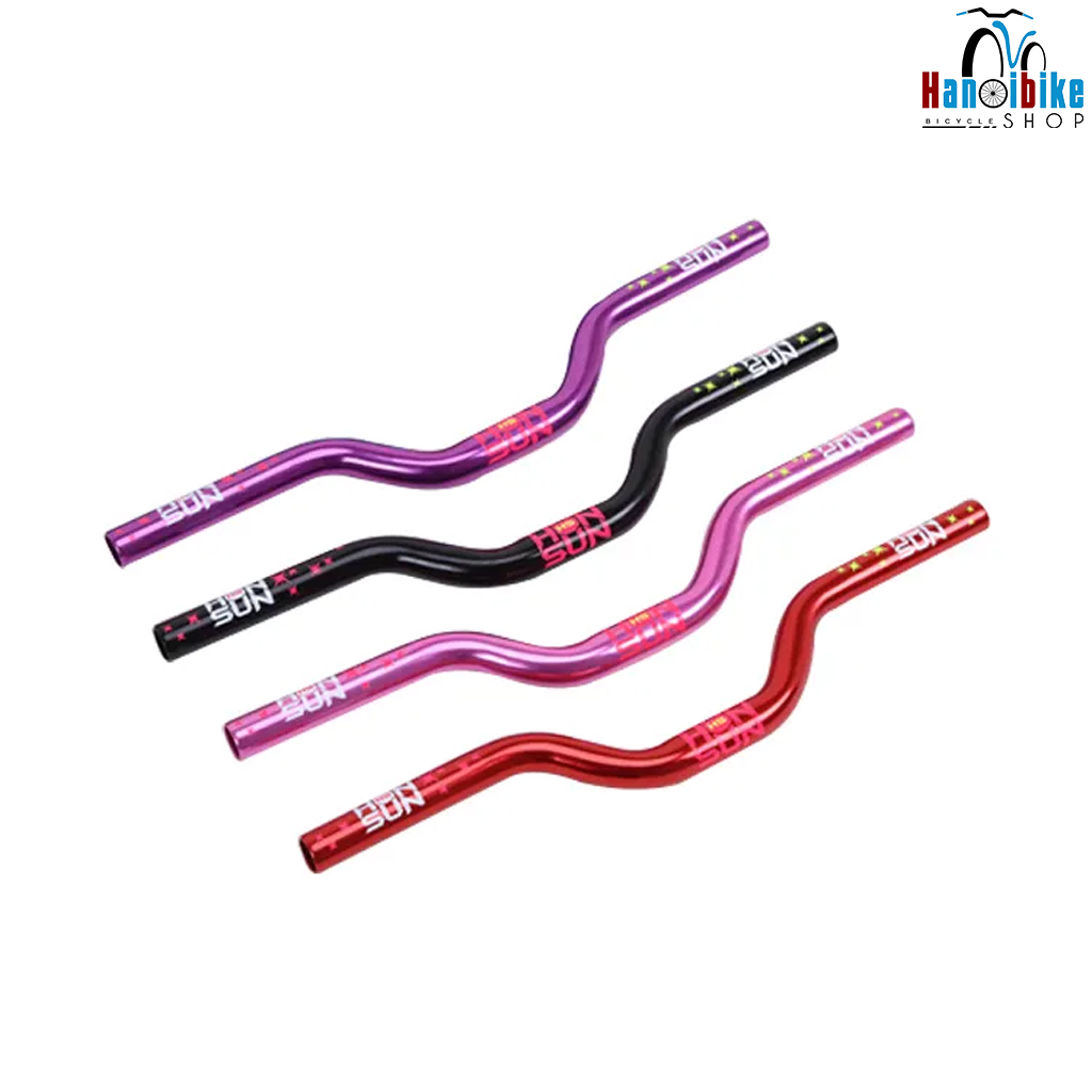 Ghi đông nhôm HONSUN Pro 25.4 sử dụng cho xe đạp trẻ em, Fixed Trick